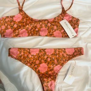 Novella Royale copper flamenco bikini set
